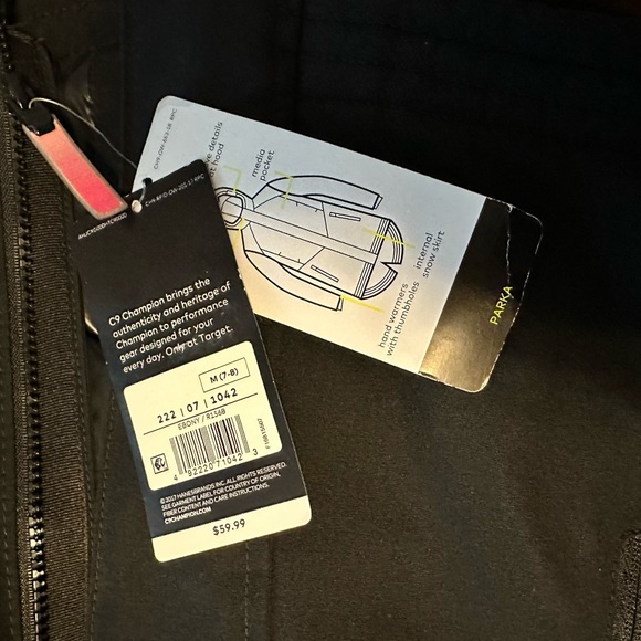 NWT Champion Girls Parka - Picture 2 of 3